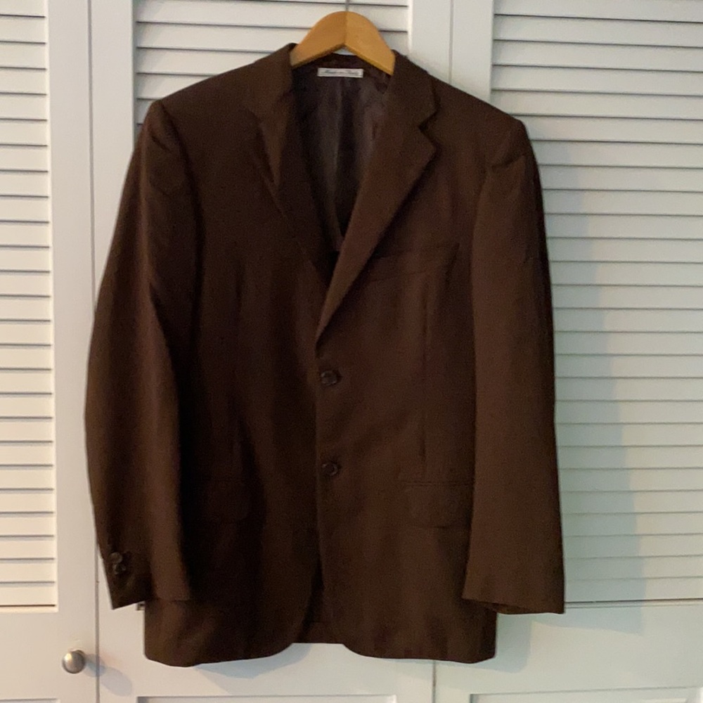 Mens Belvest Jacket -- Brown